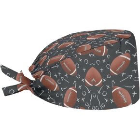 JoyLamoria Novelty Printed Cap with Sweatband Women Men Adjustable Tie Back Hats for Paiting