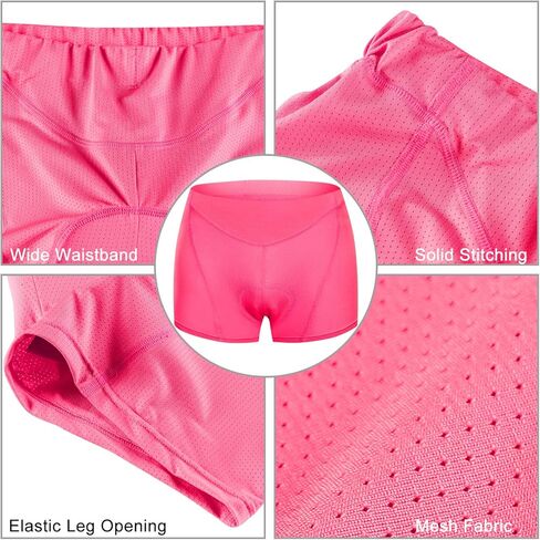 ملابس داخلية نسائية لركوب الدراجات من MUCUBAL سراويل داخلية مبطنة ثلاثية الأبعاد لركوب الدراجات MTB in Kuwait