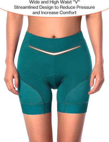 ARSUXEO Women's Cycling Underwear Padded Bike Shorts cycle bicycle Biking Shorts with Padding in Saudi Arabia