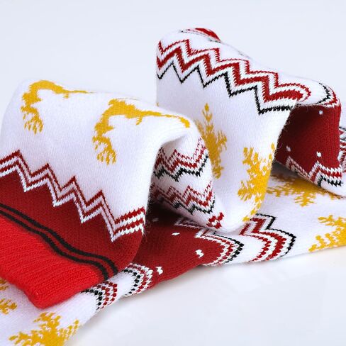 Ski Socks Kids 3 Pairs Warm Winter Snow Socks for Boys Girls Child Youth Skiing Snowboard Socks for 4-15 Year Old Children in Saudi Arabia