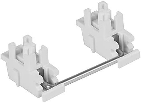 DUROCK White Plate Mount Stabilizers Compatible 60/87 Keyboard Kit in Saudi Arabia