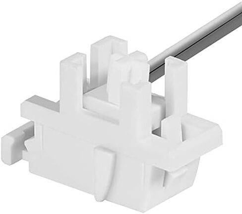 DUROCK White Plate Mount Stabilizers Compatible 60/87 Keyboard Kit in Saudi Arabia