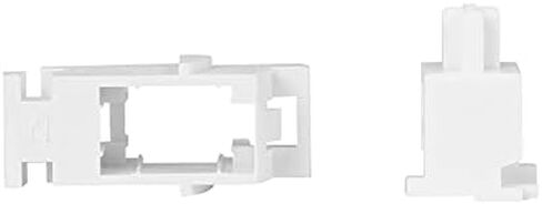 DUROCK White Plate Mount Stabilizers Compatible 60/87 Keyboard Kit in Saudi Arabia