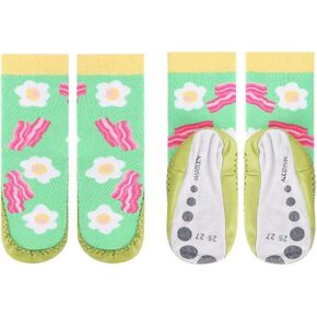 Marilyn Girls Non Skid Slipper Socks Leather Sole Moccasin in Saudi Arabia