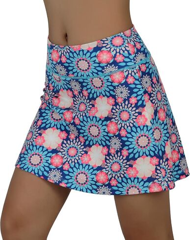 beroy Running Skirts Tennis Golf Skorts for Women - Women Workout Skirts with Pockets in Kuwait