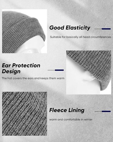 96 Pcs Winter Beanies and Gloves Bulk Combo Pack for Men Women Homeless Thermal Winter Solid Hat and Glove Warm Cozy Gift for Christmas in Saudi Arabia