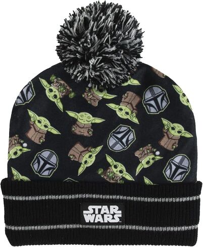 Star Wars Mandalorian Boy’s Cuff Beanie & Gloves Set in Saudi Arabia