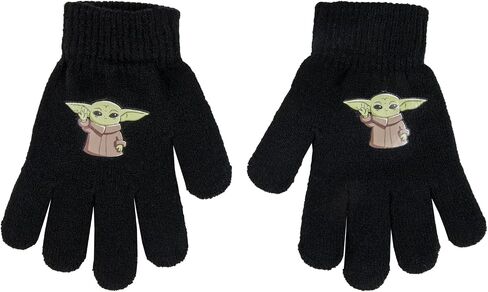 Star Wars Mandalorian Boy’s Cuff Beanie & Gloves Set in Saudi Arabia