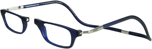 Clic Magnetic Reading Glasses, Adjustable Temple Computer Readers, Original Expandable, (M-XL, Black, 1.50 Magnification) in Kuwait