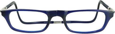Clic Magnetic Reading Glasses, Adjustable Temple Computer Readers, Original Expandable, (M-XL, Black, 1.50 Magnification) in Kuwait