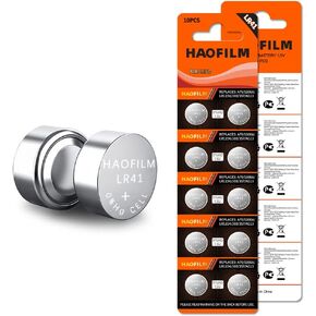 بطارية قلوية ممتازة من HAOFILM LR41 AG3 392 384 192، بطاريات خلوية على شكل زر دائري 1.5 فولت (30 حزمة) in Kuwait