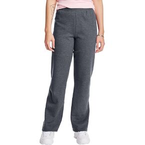 Hanes Women’s Sweatpants, ComfortSoft EcoSmart Open Leg Fleece Sweatpants