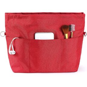 VANCORE Purse Bag Organizer Insert with 13 Pockets, Handbag and Tote Bag Inside Shaper with Zipper