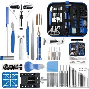Kingsdun Watch Repair Kit, Professional 208Pcs Watch Battery Replacement in Kuwait
