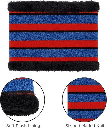 Mickey Mouse Boys Toddler Winter Hat, Scarf & Mittens Set For Ages 2-4 Or Hat, Scarves & Kids Gloves Sets For Ages 4-7 in Saudi Arabia