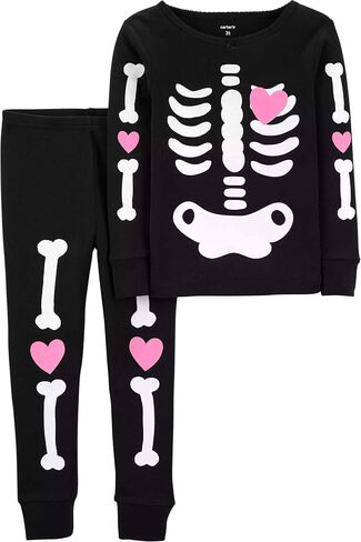 Carter's Girls' 2T-8 2 Piece Snug Fit Cotton Halloween PJs in Kuwait