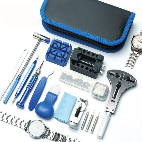Kingsdun Watch Repair Kit, Professional 208Pcs Watch Battery Replacement in Kuwait