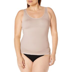 ESSENTIALS BY TUMMY TANK Women's Seamless Shaping Tank Top