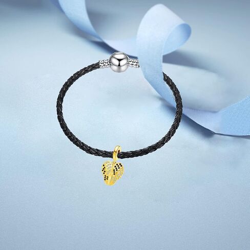 MiWangLing Guidance Angel Wing Cross Charm Cubic Zirconia Bead for Pandora Bracelet in Kuwait