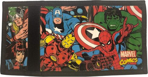 Marvel Comics Tri-Fold Credit Card Case/Wallet… in Saudi Arabia