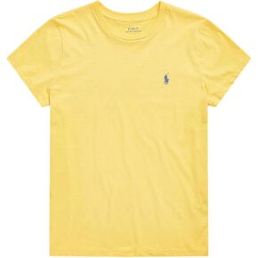 تي شيرت جيرسيه نسائي برقبة دائرية من Polo Ralph Lauren