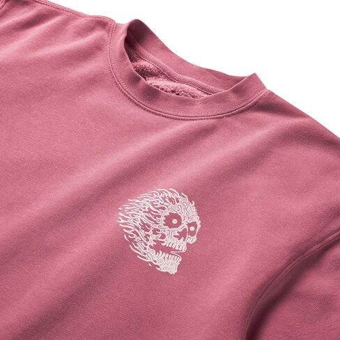 Liquid Death Instant Death Sweatshirt, Vintage Pink in Saudi Arabia