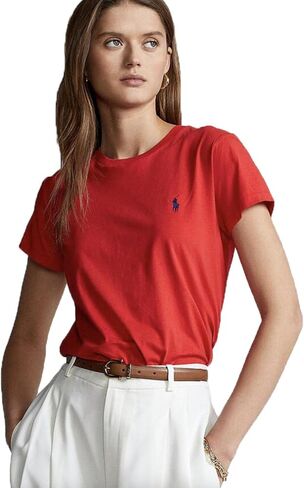 Polo Ralph Lauren Womens Crew Neck Jersey T-Shirt in Saudi Arabia