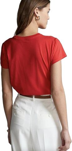 Polo Ralph Lauren Womens Crew Neck Jersey T-Shirt in Saudi Arabia