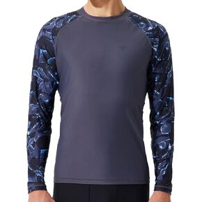 Men's Swim Shirts Rash Guard UPF 50+ Long & Short Sleeve UV Sun Protection Summer Shirts Fishing Hiking T-Shirt in Saudi Arabia