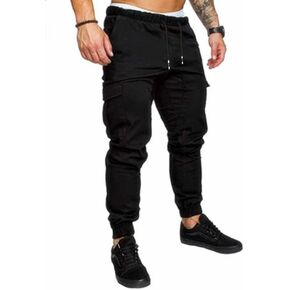 GM MGBOYGYM Mens Fashion Joggers Sports Pants - Cotton Cargo Pants Sweatpants Trousers Mens Long Pants in Saudi Arabia