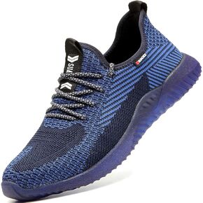 SUADEX Steel Toe Sneakers for Men Women Indestructible Steel Toe Shoes Lightweight Safety Shoes Puncture Proof Work Shoes Composite Toe Shoes
