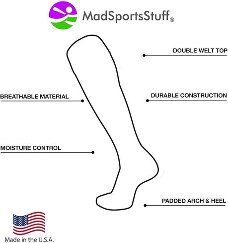 جوارب MadSportsStuff Happy Panda Bear بطول الساق in Saudi Arabia