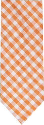 Jacob Alexander Boys' Prep Gingham Checkered Pattern Neck Tie in Kuwait
