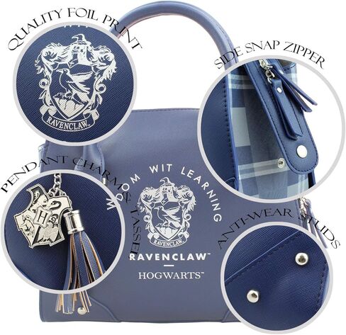 Harry Potter Purse Designer Handbag Hogwarts Houses Womens Top Handle Shoulder Satchel Bag in Saudi Arabia