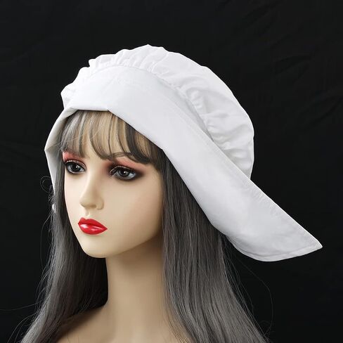 GRACEART قبعة الغوغاء النسائية Prarie Bonnet الكبار بايونير بونيه الاستعماري زي 100٪ قطن in Kuwait