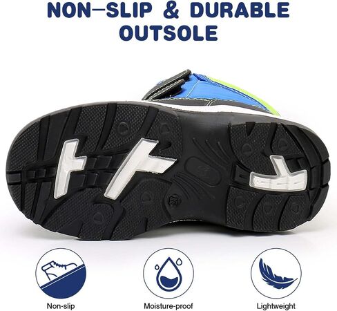 Apakowa Kid's Boys Girls Winter Snow Boots (Toddler/Little Kid) in Kuwait