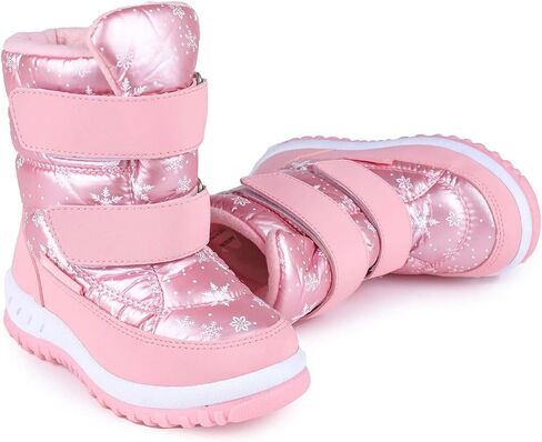 FANTURE Winter Snow Boots for Boy and Girl Outdoor with Fur Lined(Toddler/Little Kids) in Saudi Arabia