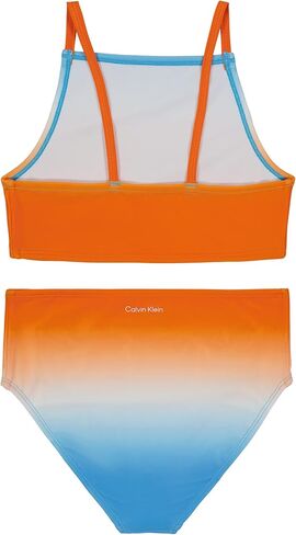 Calvin Klein Girls' One-piece Swimsuit With Upf 50+ Sun Protection in Saudi Arabia