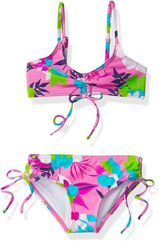 Kanu Surf Girls' Willow V-Neck Bikini Beach Sport 2-Piece Swimsuits in Saudi Arabia