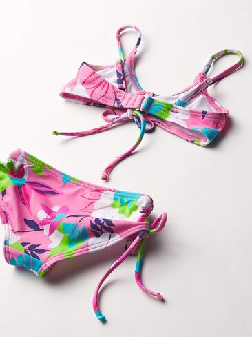 Kanu Surf Girls' Willow V-Neck Bikini Beach Sport 2-Piece Swimsuits in Saudi Arabia