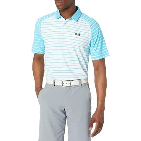 Under Armour Men's Iso-chill Mix Stripe Golf Polo