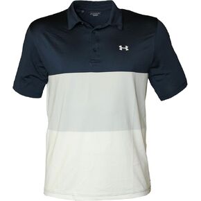 Under Armour Men's Play Off Colorblock Polo Shirt HeatGear Top 1350211 in Kuwait