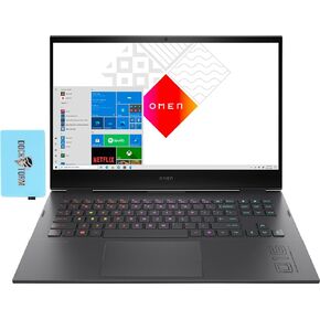 HP OMEN 16 Gaming & Entertainment Laptop (AMD Ryzen 7 5800H 8-Core, 16GB RAM, 512GB PCIe SSD, GeForce RTX 3050 Ti, 16.1" Full HD (1920x1080), WiFi, Bluetooth, Webcam, Win 11 Pro) with Hub in Kuwait