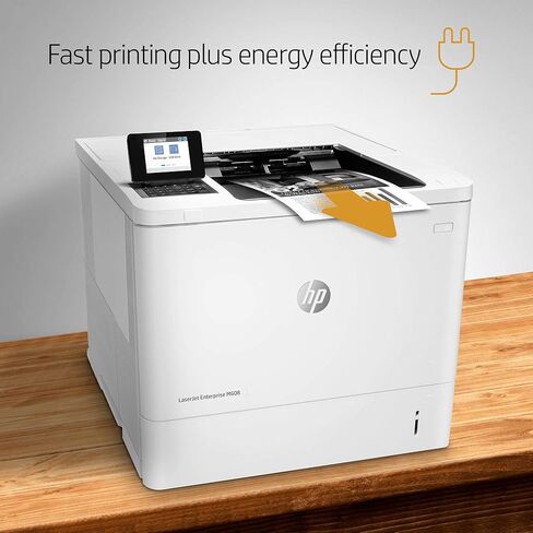 طابعة HP LaserJet Enterprise M608n أحادية اللون مزودة بشبكة إيثرنت مدمجة (K0Q17A) in Kuwait