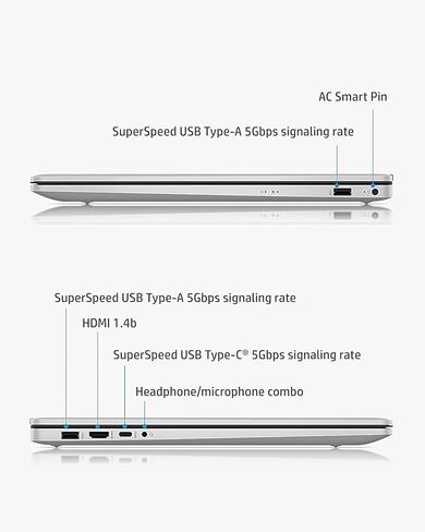 أحدث كمبيوتر محمول HP 17 لعام 2022، شاشة 17 بوصة HD+ مضادة للتوهج، الجيل الحادي عشر من Intel Core i7-1165G7، Intel Iris Xe Graphics، ذاكرة الوصول العشوائي 32 جيجابايت، 1 تيرابايت PCIe SSD، عمر بطارية طويل، كاميرا ويب، ميكروفونات، Windows 11 in Kuwait
