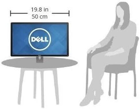 Dell Ultra HD 4K Monitor P2415Q 24-Inch Screen LED-Lit Monitor, Black in Saudi Arabia