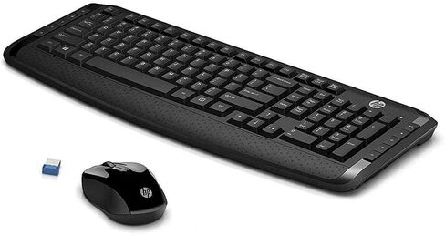HP 300 3Ml04aa#Abl Wireless Keyboard and Mouse Combo Balck in Saudi Arabia