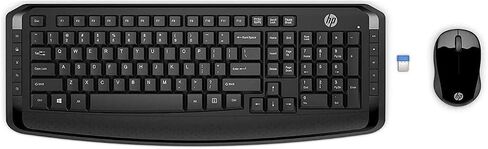 HP 300 3Ml04aa#Abl Wireless Keyboard and Mouse Combo Balck in Saudi Arabia
