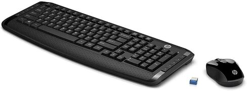 HP 300 3Ml04aa#Abl Wireless Keyboard and Mouse Combo Balck in Saudi Arabia