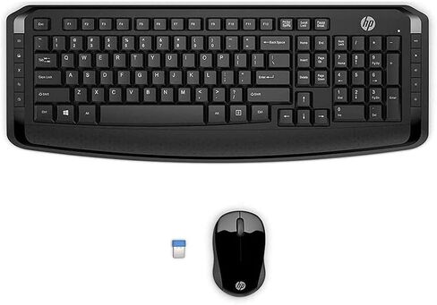 HP 300 3Ml04aa#Abl Wireless Keyboard and Mouse Combo Balck in Saudi Arabia